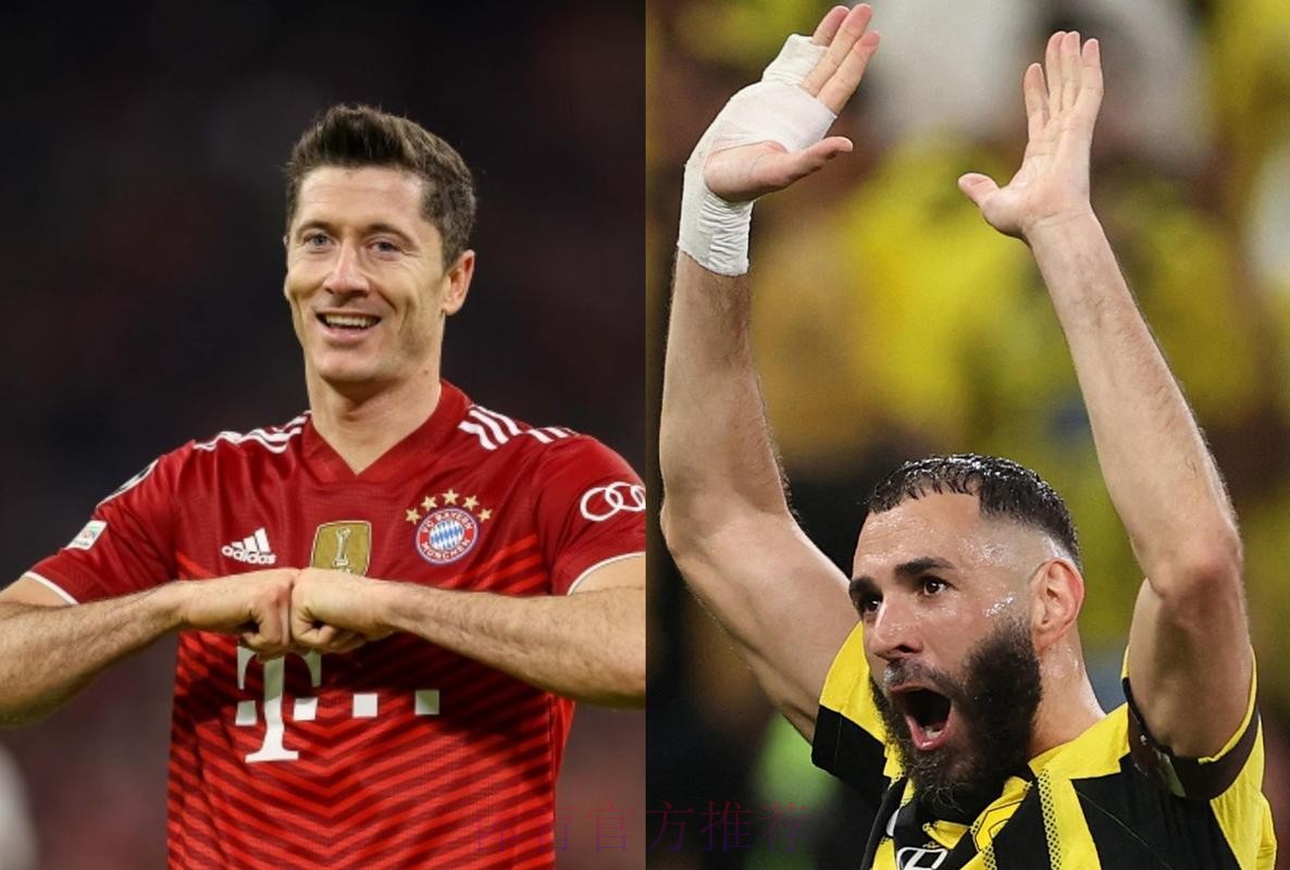 错失良机!莱万空门踢飞 中锋对决遭本泽马完爆